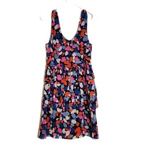 Marc by Marc Jacobs Dress Colorful Silk Blue Sz 8